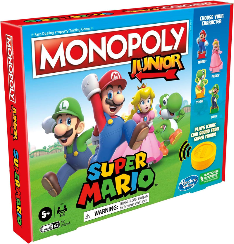 Hasbro Gaming, Monopoly Junior: Super Mario Multicolor