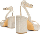 DREAM PAIRS Tacones de Plataforma con Punta Cuadrada