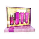 Set  Perry Ellis 18 Orchid 4Pzs 100ml EDP Spray/ Body Lotion 90ml/ Shower Gel 90ml/ Body Mist 118ml Spray