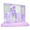 Set Perry Ellis 360° Purple 4Pzs 100ml EDP Spray/ Crema Para Las Manos 57G/ Body Mist 118ml Spray/ 7.5ml EDP Spray