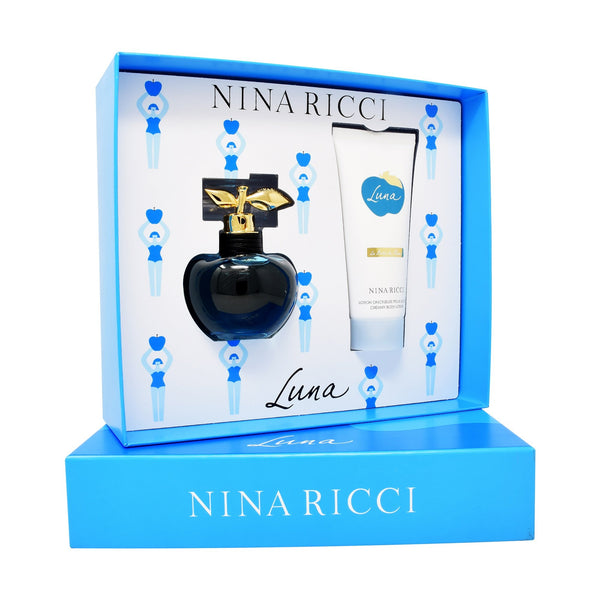 Set  Nina Ricci Luna 2Pzs 80ml EDT Spray/ Body Lotion 100ml