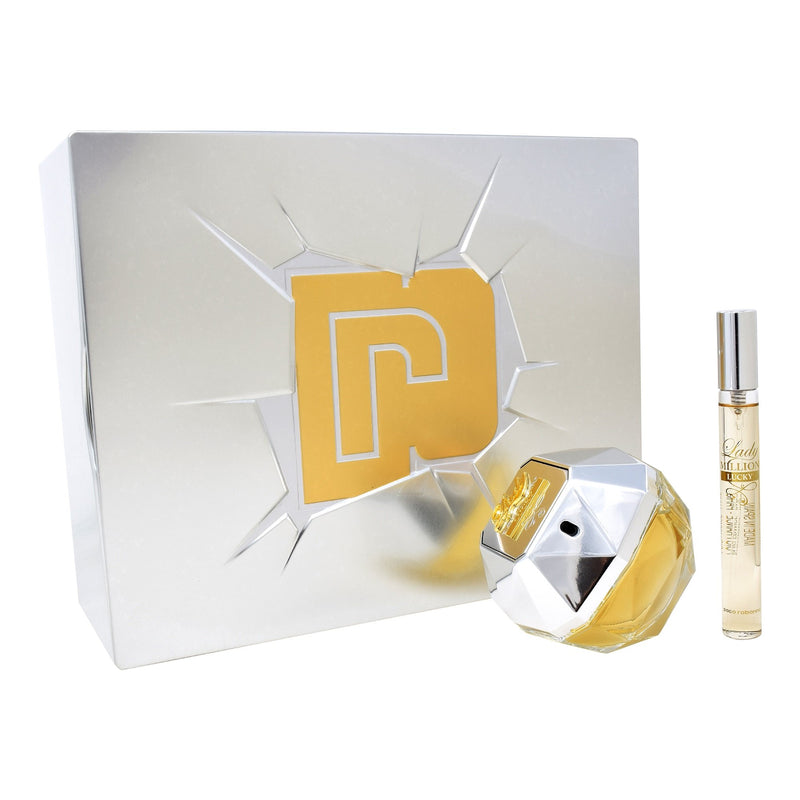 Set Paco Rabanne Lady Million Lucky 2Pzs 80ml EDP Spray/ 10ml EDP Spray