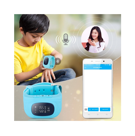 Etronic GPS Tracker para Niños Q50 Azul Envío Gratis a Todo México