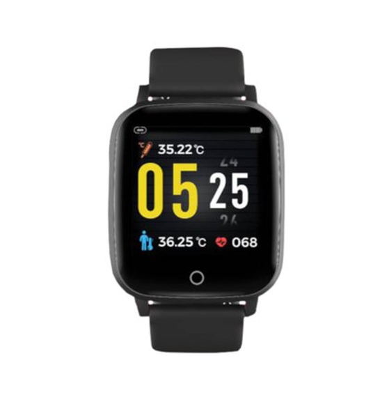 Etronic Smartwatch con Termómetro K7 Negro