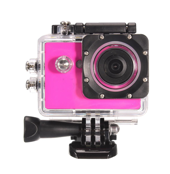 Etronic Cámara Sport Cam Full HD 1080P XRD XCAMHD Rosa Envío Gratis a Todo México