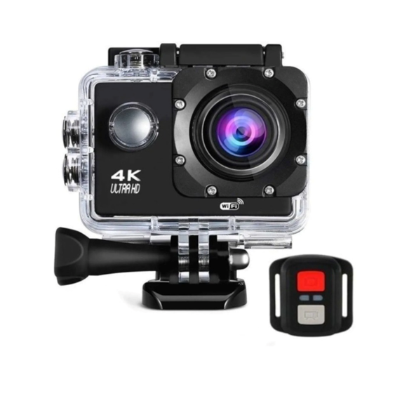 Etronic Sport Cam 4K Control Remoto XCAMVG Negro Envío Gratis a Todo México