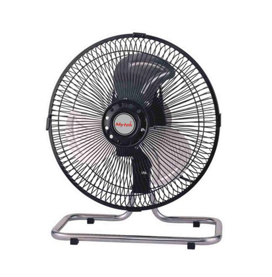 Etronic Mytek Ventilador de Piso y Pared Metal 10" 3357 Negro Envío Gratis a Todo México