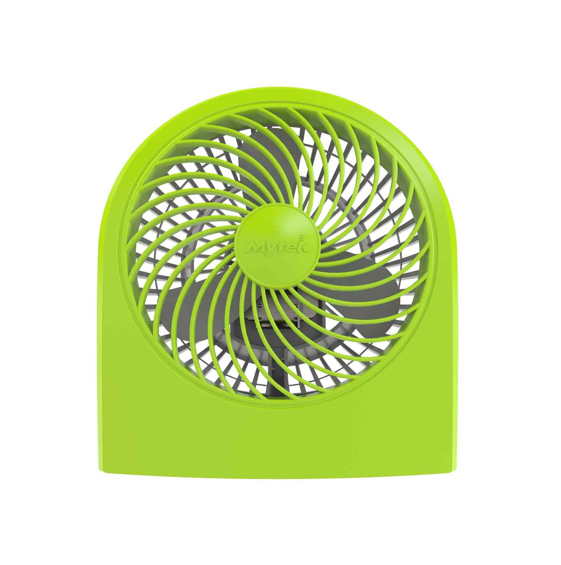 Etronic Mytek Ventilador de Escritorio o Piso Plástico 9" 3199 Verde Envío Gratis a Todo México