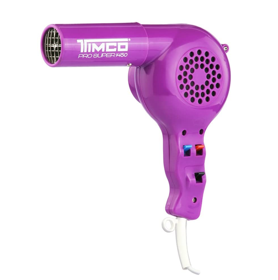 TIMCO Secadora para Cabello Pro-Super 1450 PS-1450M Morada Envío Gratis a Todo México