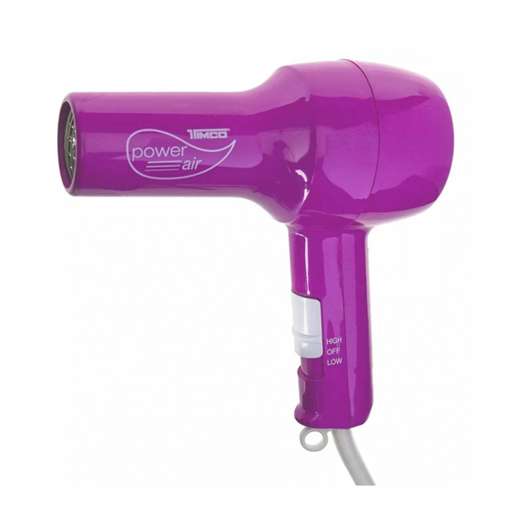 TIMCO Secadora para Cabello Power Air TC-1800 Morado Envío Gratis a Todo México