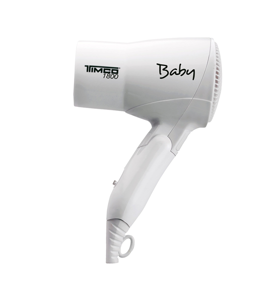 TIMCO Secadora para Cabello Plegable Baby Portátil TRA-1800 Blanca Envío Gratis a Todo México