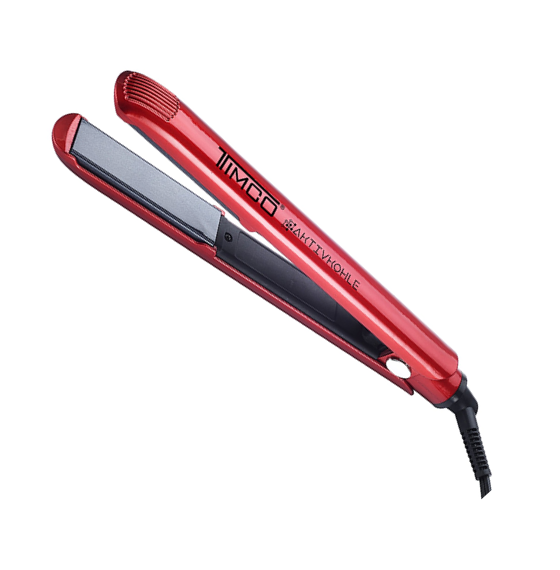 TIMCO Plancha para Cabello Carbón Activado PK-R Roja Envío Gratis a Todo México