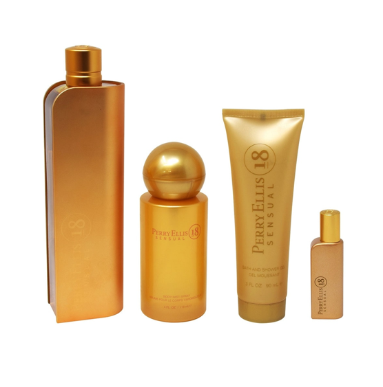 Perry Ellis - Carlo Corinto Kit para Dama 2 Fragancias + 2 Sets: Set Perry Ellis Sensual, Perry Ellis Orchid 100 ml EDP Spray, Set Carlo Corinto Fare Follie, Carlo Corinto Femme 100 ml EDT Spray Envío Gratis a Todo México