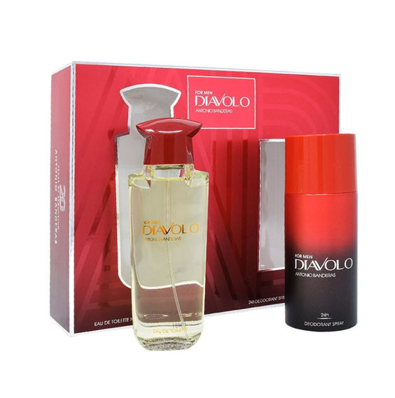 Antonio Banderas Set Diavolo 2 Pzs 100 ml EDT / Desodorante 150 ml