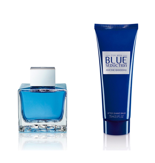 Antonio Banderas Set para Caballero Blue Seduction 20 Years Loción 100 ml / After Shave 75 ml Envío Gratis a Todo México