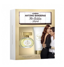 Antonio Banderas Set para Dama Her Golden Secret Frangancia 80 ml / Body Lotion 75 ml