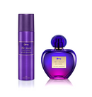 Antonio Banderas Set para Dama Her Secret Desire Fragancia 80 ml / Desodorante 150 ml