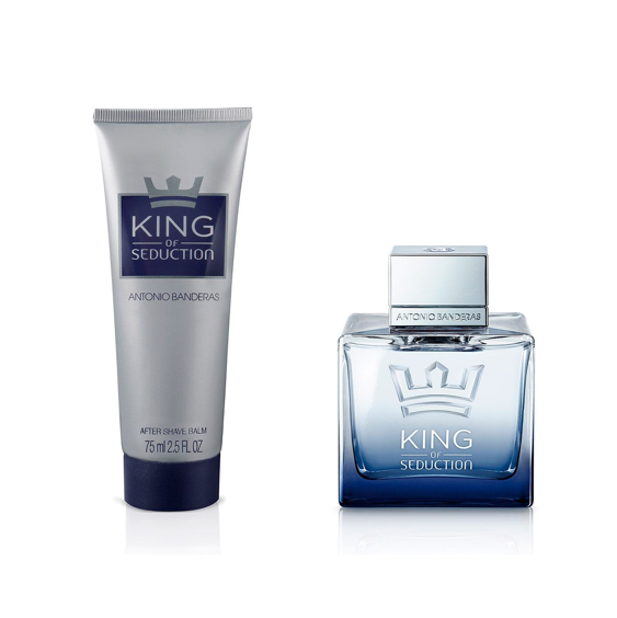 Antonio Banderas Set para Caballero King of Seduction 20 Years Loción 100 ml / After Shave 75 ml Envío Gratis a Todo México