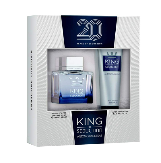 Antonio Banderas Set para Caballero King of Seduction 20 Years Loción 100 ml / After Shave 75 ml Envío Gratis a Todo México