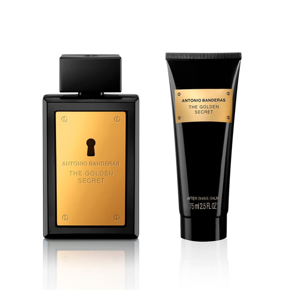 Antonio Banderas Set para Caballero The Golden Secret 20 Years Loción 100 ml / After Shave 75 ml