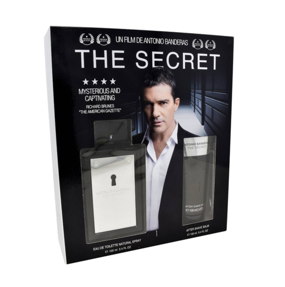 Antonio Banderas Set para Caballero The Secret 20 Years Loción 100 ml / After Shave 100 ml