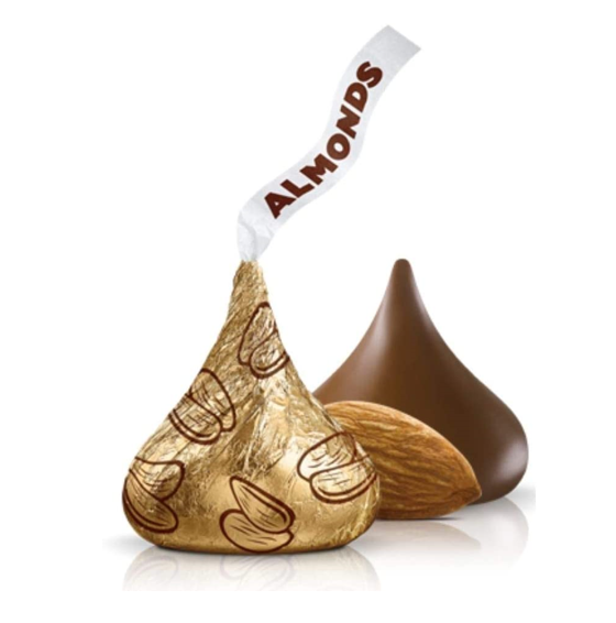 Hershey´s Kisses Chocolate con Almendra 900 Gr Envío Gratis a Todo México