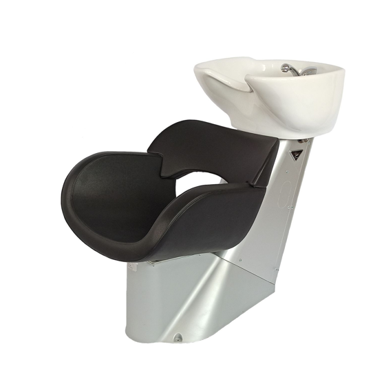 LETMEX Maletti Lavabo MORPHEUS de Una Sola Pieza 4465 Gris con Blanco Envío Gratis a Todo México