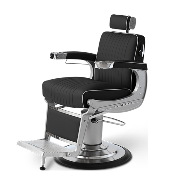 LETMEX Takara Belmont Silla de Barbero Retro Apollo 2 225-R Negro Envío Gratis a Todo México