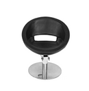 LETMEX Silla para Estética o Barbería con Base Oval B131 Negra Envío Gratis a Todo México