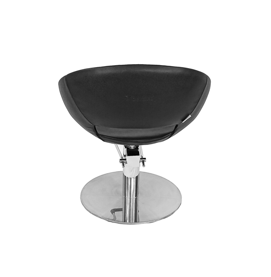 LETMEX Silla para Estética o Barbería con Base Oval B131 Negra Envío Gratis a Todo México