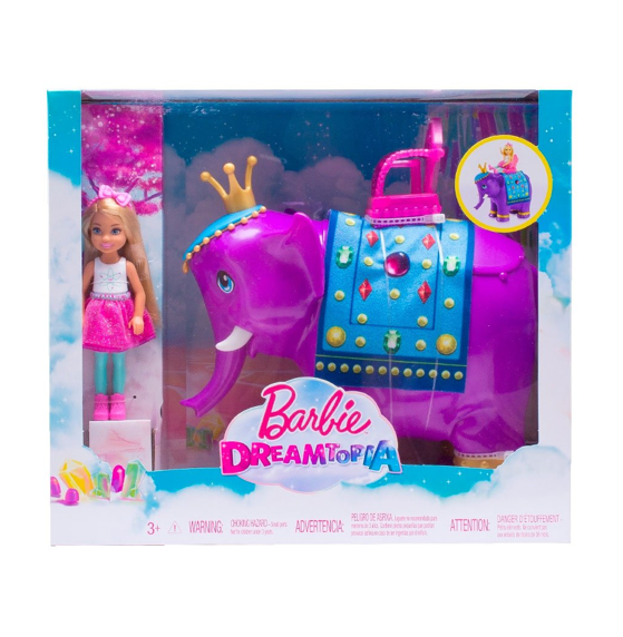 Barbie Dreamtopia Chelsea y el Rey Elefante Envío Gratis a Todo México