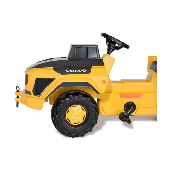 Rolly Toys Montable Camión de Pedales Volvo 881000 Amarillo con Negro Envío Gratis a Todo México