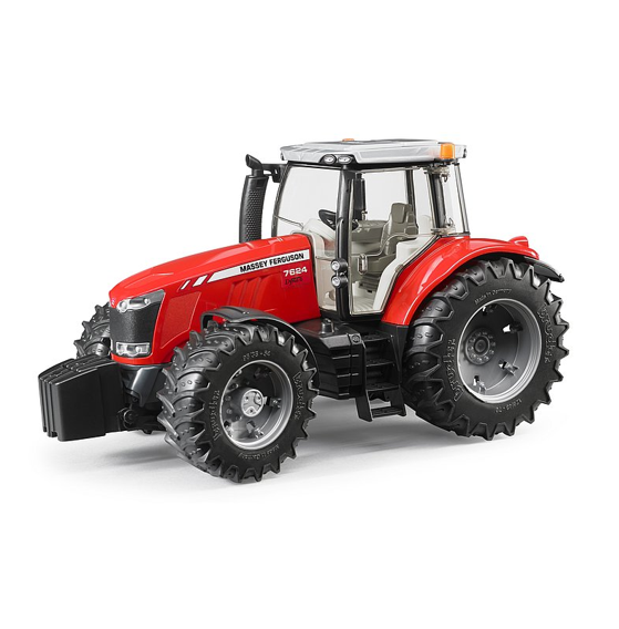 Bruder Tractor Massey Ferguson 3046 Rojo con Negro Envío Gratis a Todo México