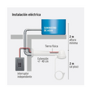 FOSET Regadera Eléctrica 4 Temperaturas 49491 Blanca Envío Gratis a Todo México