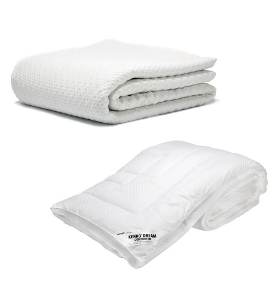 KENKO SLEEP ENTORNO HABITACIÓN FIT PAD Matrimonial + KENKO SLEEP COMFORTER Matrimonial / Queen Blanco Envío Gratis a Todo México