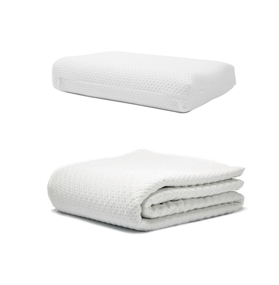 KENKO SLEEP ENTORNO HABITACIÓN FIT PAD Queen + KENKO SLEEP OYASUMI Blanco Envío Gratis a Todo México