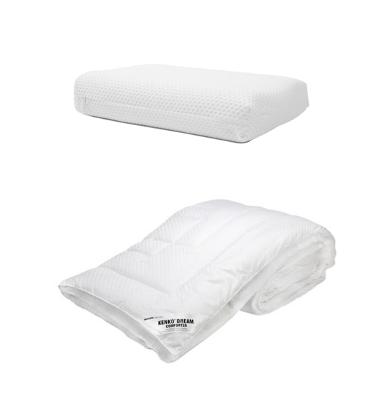 KENKO SLEEP ENTORNO HABITACIÓN Comforter - Individual + KENKO SLEEP OYASUMI Blanco Envío Gratis a Todo México