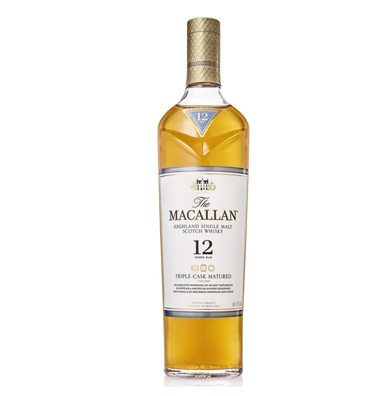 The Macallan Whisky 12 Años Triple Cask 700 ml Envío Gratis a Todo México