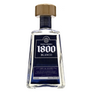 1800 Caja con 12 Piezas Tequila Blanco 100% Agave 700 ml