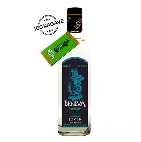 Benevá Mezcal Joven 750 ml Envío Gratis a Todo México