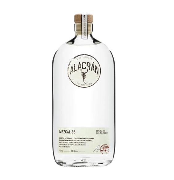 Alacrán Mezcal Blanco 750 ml Envío Gratis a Todo México