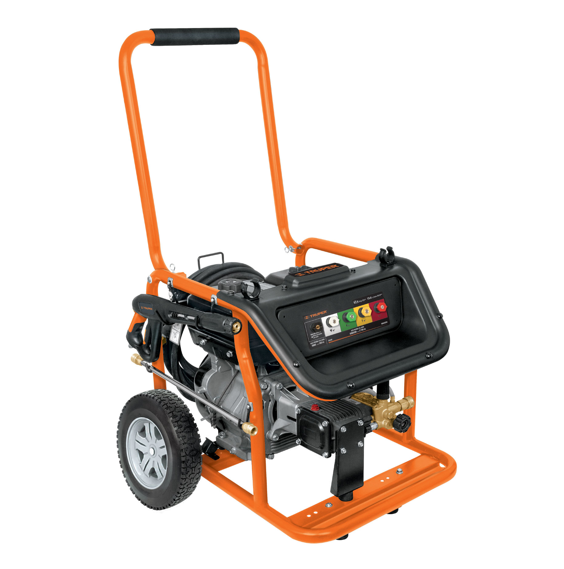 Truper Hidrolavadora con Motor a Gasolina 4000 PSI LAGAS-4000 Negro con Naranja