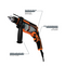 Truper Rotomartillo Profesional 1/2", 750 W7 ROTO-1/2A8 Negro con Naranja