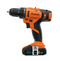 Truper Taladro Inalámbrico Profesional 3/8", 20 V TALI-20A Negro con Naranja