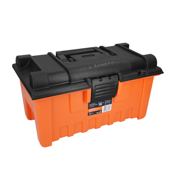 Truper Caja de Herramienta 16" CHA-16N Naranja con Negro Envío Gratis a Todo México