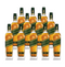 Johnnie Walker Caja con 12 Piezas Whisky Green Label 700 ml