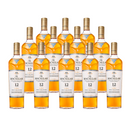 The Macallan Caja con 12 Piezas Whisky 12 Años Triple Cask 700 ml