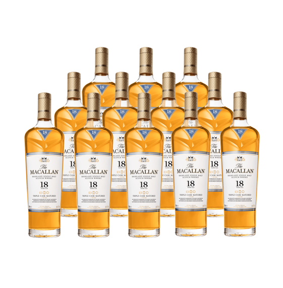 The Macallan Caja 12 Piezas Whisky Malt 18 Años 700 ml