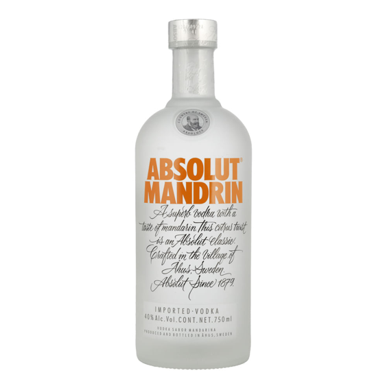 Absolut Vodka Mandrin 750 ml