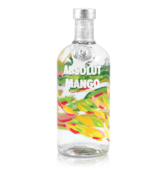 Absolut Caja con 12 Piezas Vodka Mango 750 ml